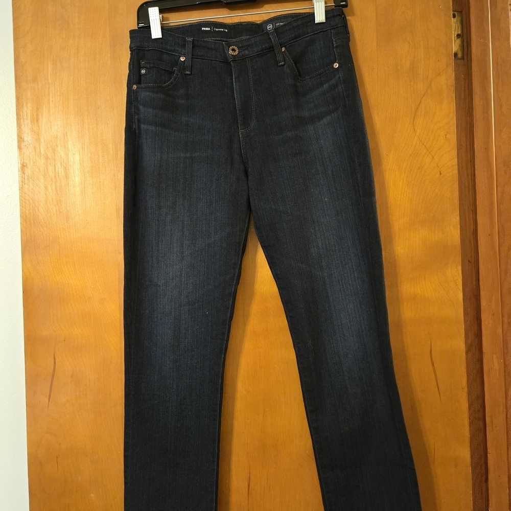 Adriano Goldschmied Prima Cigarette Leg Dark Wash Jeans Size 28R